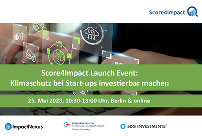 Score4Impact Launch Event Impact Dialog